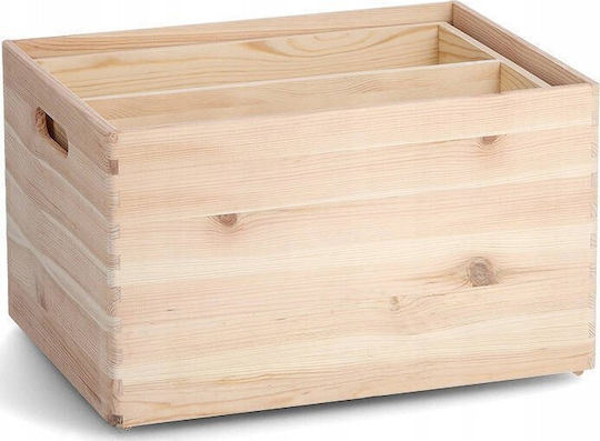 Zeller Wooden Storage Box with Lid