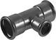 Kan-therm Pipe Tee 54x22x54mm Inox Press 1609260054