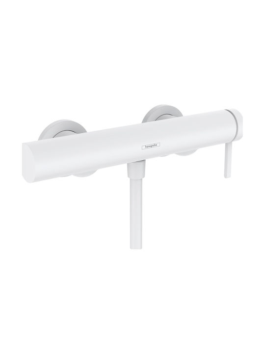 Hansgrohe Σετ Μίκτης & Κεφαλή Ντουζ Εντοιχισμού για Ντουζιέρα Λευκό 4059625336656