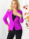 Short Women's Blazer Purple