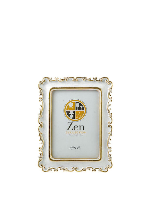Zen Collection Wooden Photo Frame with Gold Frame