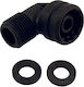 Bwt Flex Elbow Connection M 3/8
