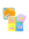 Lean Toys Kinderbodenpuzzle Foam 16Stück