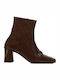 Stiefeletten Damen Braun