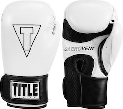 Title Boxing Фитнес Боксови Ръкавици За Състезание Бели