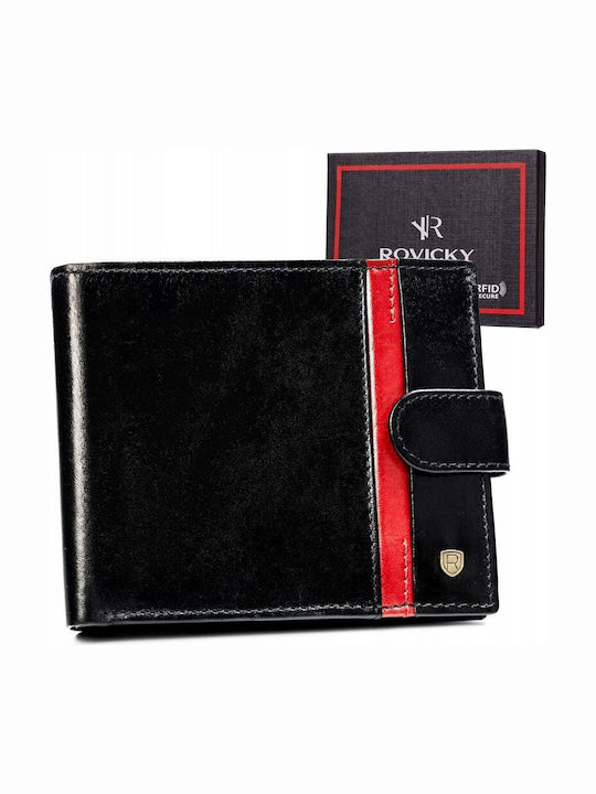 Мъжки Портфейл с RFID Черен
