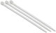 EFB Kabelbinder 200mm 100er Pack Transparent Breite 3,6mm