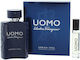 Salvatore Ferragamo Uomo Мъжки Комплект с Eau de Toilette