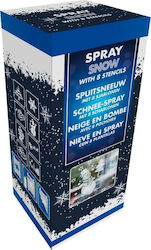 Koopman Weihnachtsaccessoires Künstliches Schnee Spray Dekoratives Fenster Weihnachtsbaum Papier Holz 150ml 8 Stücke