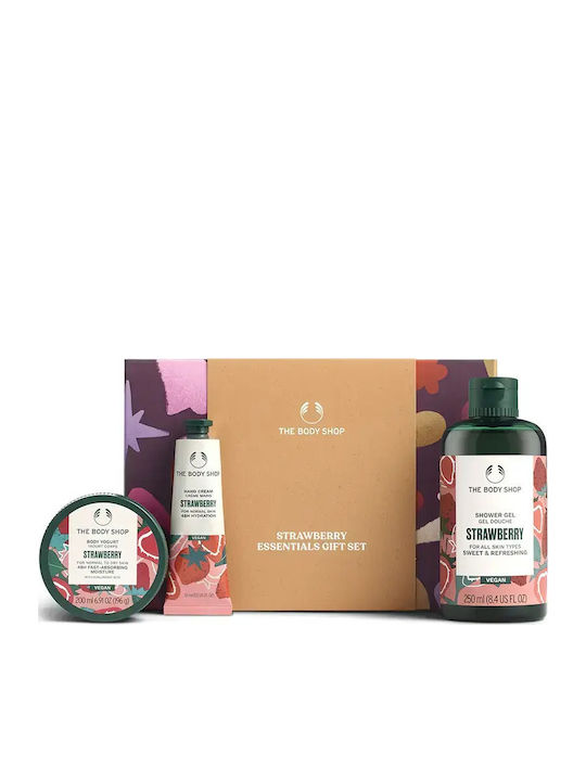 The Body Shop Shop Small Strawberry Σετ Περιποίησης για Καθαρισμό Σώματος The Body Shop Shop Small Strawberry Σετ Περιποίησης για Καθαρισμό Σώματος