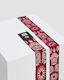 Martial Arts Hand Wraps Rage Skull Burgundy