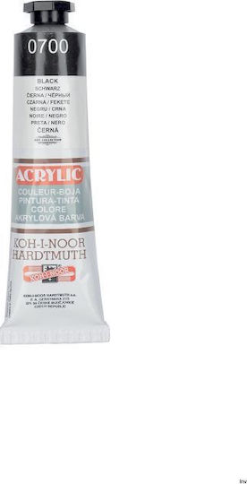 Kin Koh I Noor Acrylfarben Acrylic 700 Schwarzes 40ml