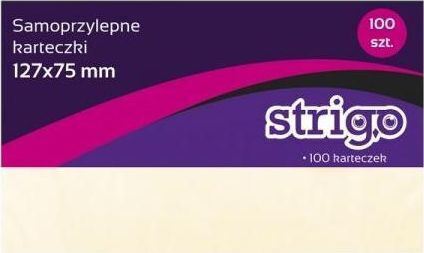 Strigo Notizblöcke 127x76mm 100 Blätter Pastell