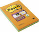 Post-it 3m Super Sticky Xxl Note Pads Lined 4645-3ssan 101x152mm 3x45 Sheets Bangkok Palette