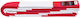 Karate Belt Tokaido Red White