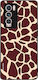 Husă Sonique Animal Print Series Realme GT Master Girafă 03