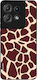 Калъф Sonique Animal Print Series Motorola Edge 50 Pro 5g Жираф 03