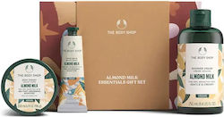 The Body Shop Small Almond Milk Skin Care Set for Body Cleaning