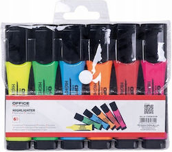 Office Products Markers Underlining Color Mix Set 6 Pieces (Miscellaneous Colours) Office Products Markers Underlining Color Mix Set 6 Pieces (Miscellaneous Colours)