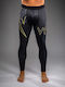 Venum Spats Long Men Martial Arts Leggings Black
