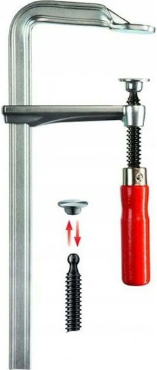 Σφιγκτήρας Βιδωτός Χάλυβα Bessey Gz 250/120mm