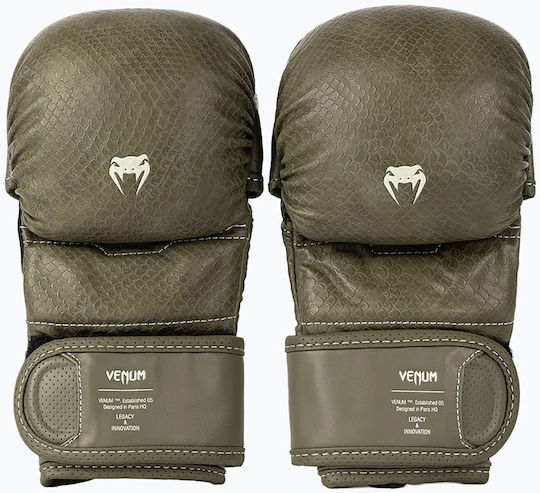 Venum Synthetic Leather MMA Gloves Green