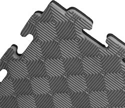 Rage Gymnastikmatte Puzzle 100x100x2cm 1 Stück Beidseitig Schwarz/Grau
