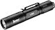Wuben Rechargeable Flashlight LED IP68 with Maximum Brightness 1200lm Black