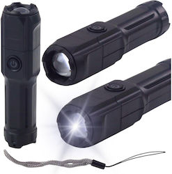 Lean Toys Wiederaufladbarer LED Taschenlampen Lean Toys Wiederaufladbarer LED Taschenlampen