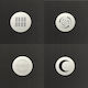 Glareone Spotlight Gobo Set 2 Masken