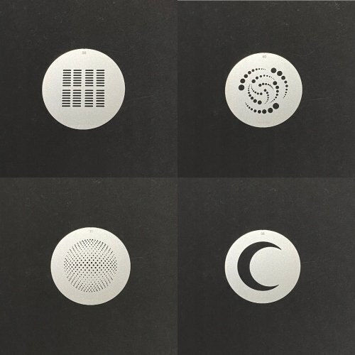 Glareone Spotlight Gobo Set 2 Masken