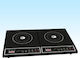 Orava Countertop Burner Induktion Double Schwarz