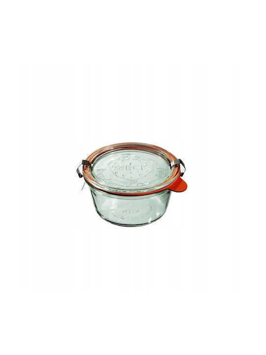 Weck Set 6Stück Behälter Allgemeine Verwendung mit Deckel Glas Transparent 290ml