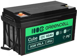 Green Cell Baterie UPS cu Capacitate 65Ah și Te...