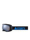 Cairn Spark Otg Spx3 Mat Μάσκα Σκι & Snowboard Παιδική Μαύρη με Φακό σε Μαύρο Χρώμα