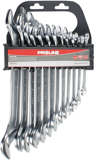 Proline Set of 8 German Wrenches with Head Sizes from 6mm to 22mm
