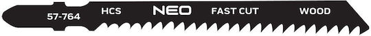 Jigsaw Blades 8TPI HCS T-Shank Set 2 Pieces Fast Cutting
