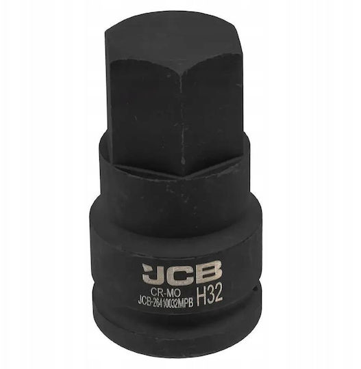 Jcb Bit Steckschlüssel Krachsicherung 32mm 3/4 Zoll 6-Kant