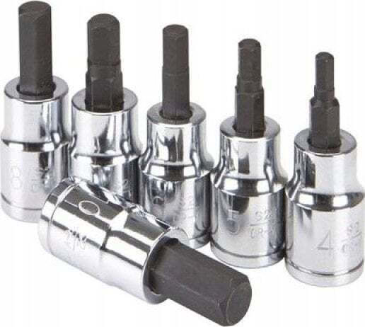 Forsage Bit Steckschlüssel Mütze Krousis 6-γωνο 17mm 1/2" L-100mm