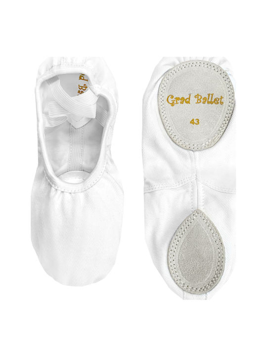 Godance Ballet Shoes White