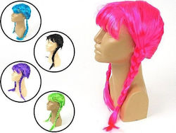 Neon Braids Mix Wig