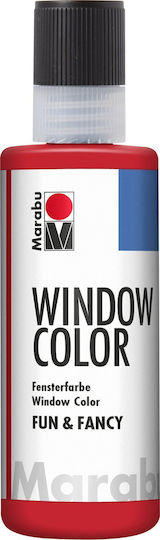 Marabu Marabu 04060004038 Red Liquid Glass Paint 80 Ml 1 Piece