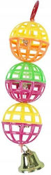 Duvo+ Bird Toy Balls Bell 15cm Duvo+ Bird Toy Balls Bell 15cm