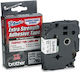 Brother Label Maker Tape in Black Colour Compatible with Brother TZe/TZ