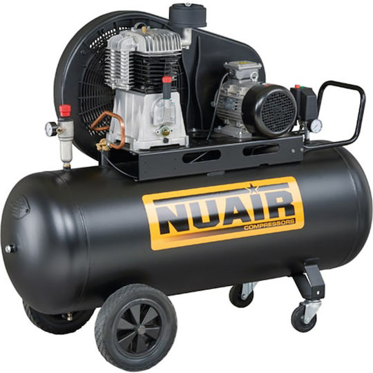 Nuair Τριφασικό Κομπρεσέρ Αέρος με Ισχύ 10hp και Αεροφυλάκιο 500lt