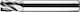 Carbide Cutter Bit Baildon Din 6527 K Fwp4k 10 Mm Vhm Tialn Z4 66-11 Mm