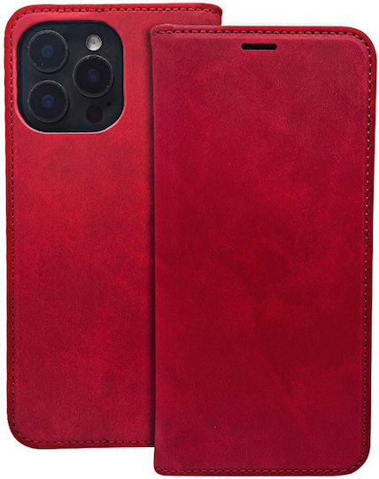Smart Book Synthetic Leather / Silicone Red (iPhone Air)