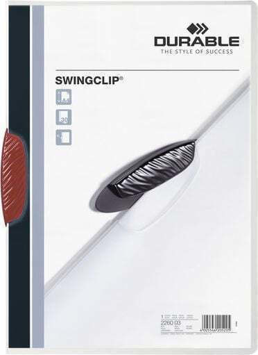 Durable Clipboard for Paper A4 Red Swingclip 1pcs