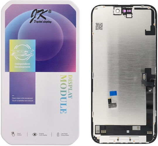 Οθόνη με Μηχανισμό Αφής για IPHONE 16 PLUS (Μαύρο)