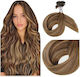 Extension Κερατίνης Virgin Φυσική Τρίχα Σετ 10 Τούφες Balayage No 4 24 4